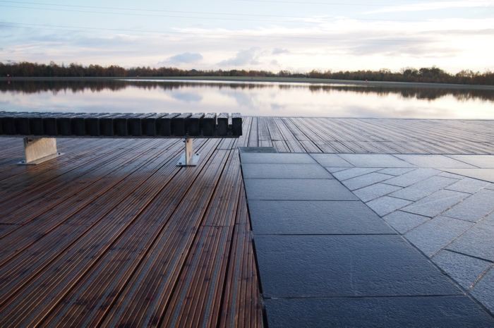 the Helix Park, Falkirk. Plaza Seating