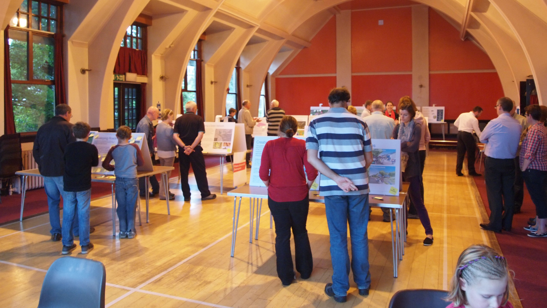 busy consultation event